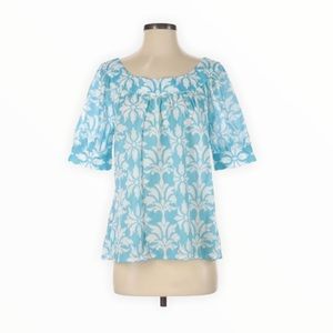 Ann Taylor Factory 3/4 Sleeve Blouse M